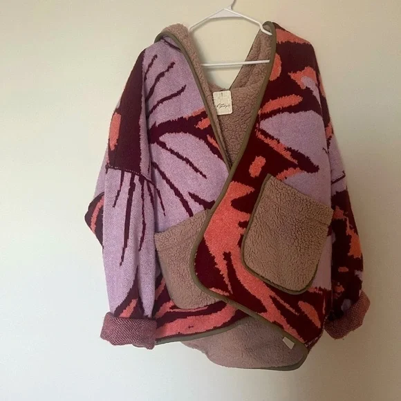 Free People Winter Chill Reversible Cardi - Picture 5 of 14